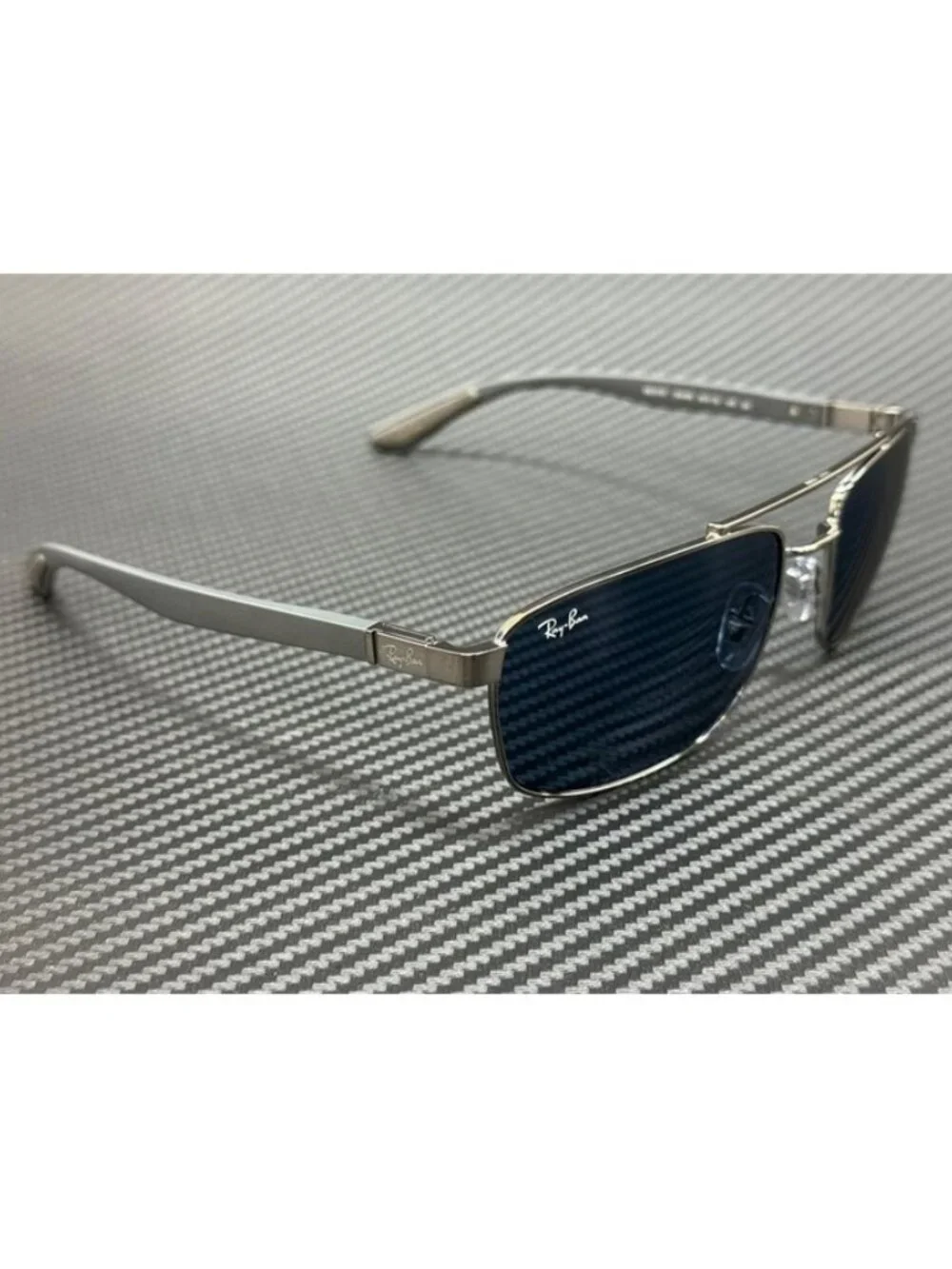 New Ray-Ban Men Gunmetal Sunglasses 60-18-145